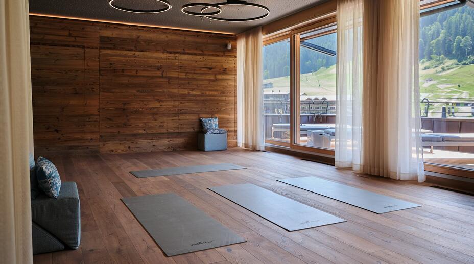 yoga room Salzburger Hof Leogang