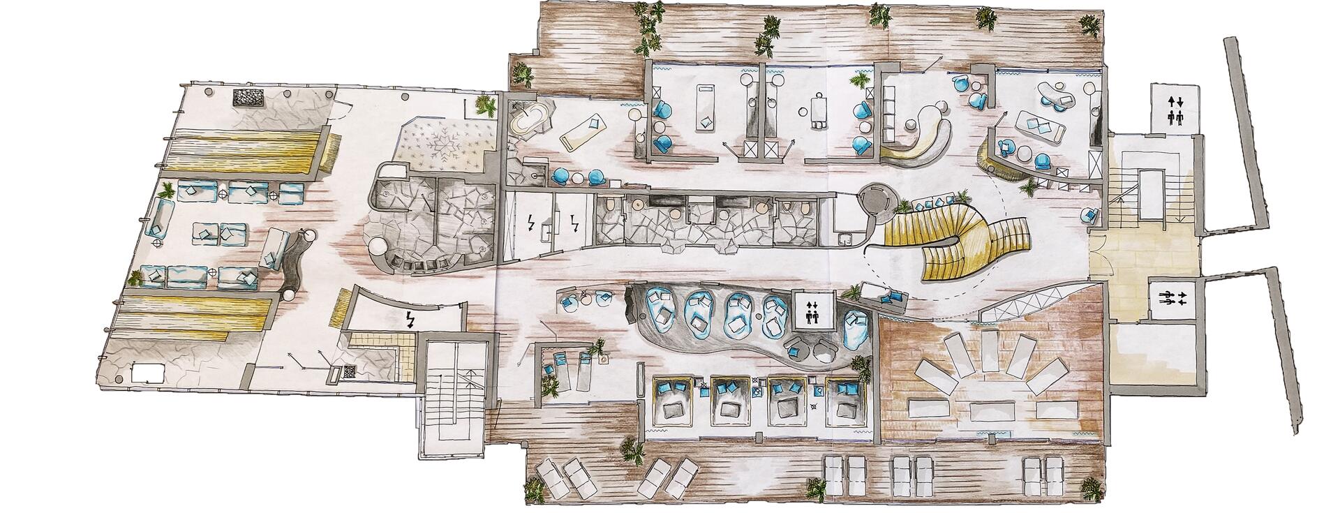 Panorama Spa Salzburger Hof Grafik